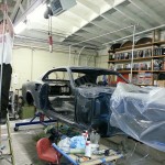 Disassembling the paint booth